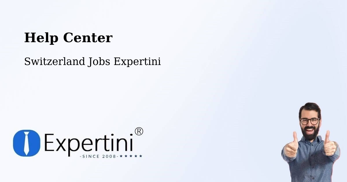 Help Center – Genève - Switzerland Jobs Expertini