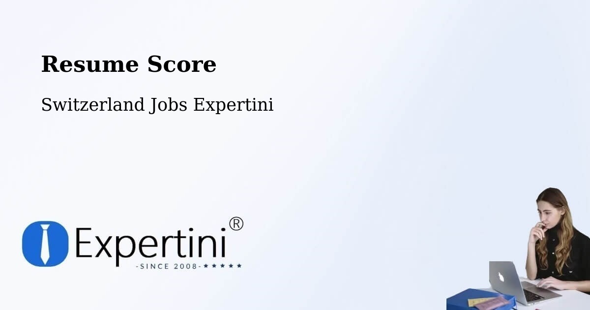 Resume Score & Job Description Match Tool – Genève - Switzerland Jobs Expertini